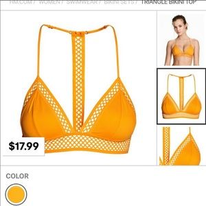H&M Triangle Bikini Top. Worn once